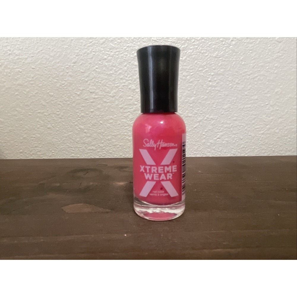 Sally Hansen Nail Polish Womens 0.4oz Pink Like New Xtreme Wear 249 Total Flirt‎